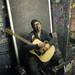 Jamie Register, of Brooklyn, New York, practices behind stage before she has to perform for the 'Folk the Police' event at the Blind Pig in downtown Ann Arbor, Mich. on Sunday, Jan. 29, 2012. Chris Asadian | AnnArbor.com